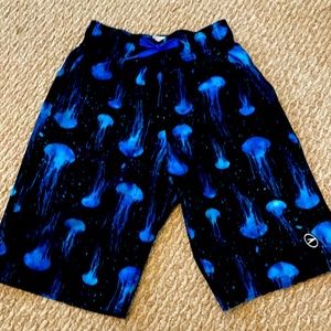 Boys jellyfish Speedo swim trunks!